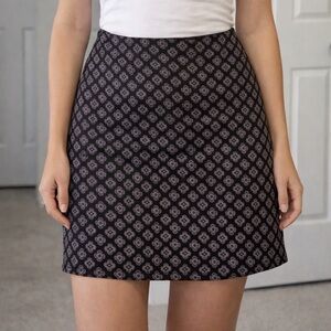 Hollister Floral Print Mini Skirt – Y2K High-Rise Slip Skirt (NWT)